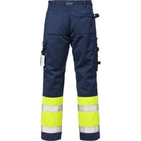 Produktbild von KANSAS® - Warnschutz-Funktionsbundhose 2029 PLU, marineblau/warngelb, Größe C50