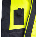 Produktbild von KANSAS® - Jacke 4176, warngelb/marineblau, Größe XL