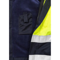 Produktbild von KANSAS® - Jacke 4176, warngelb/marineblau, Größe XL