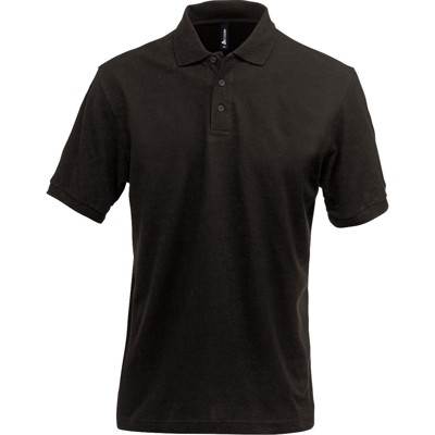 Produktbild von KANSAS® - Herren-Poloshirt 1724, schwarz, Größe XL