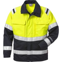 Produktbild von KANSAS® - Jacke 4176, warngelb/marineblau, Größe 3XL