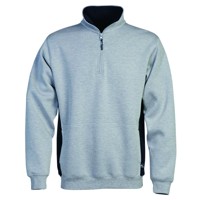 Produktbild von KANSAS® - Sweatshirt 1705, grau, Größe L