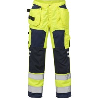 Produktbild von KANSAS® - Warnschutz-Bundhose 2025, warngelb/marineblau, Größe D112