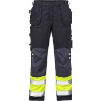 Produktbild von KANSAS® - Funktionsbundhose Flamestat 2074 ATHS, marineblau/warngelb, Größe D10