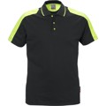 Produktbild von KANSAS® - Berufs-Poloshirt 7448, schwarz/gelb, Größe M