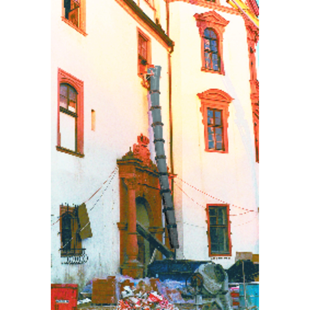 müba Schuttrutsche schwarz 1,1m Produktbild img2 L