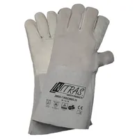 NITRAS Schweißerhandschuh VS53 Narbenleder, 35cm, Größe 10 Produktbild