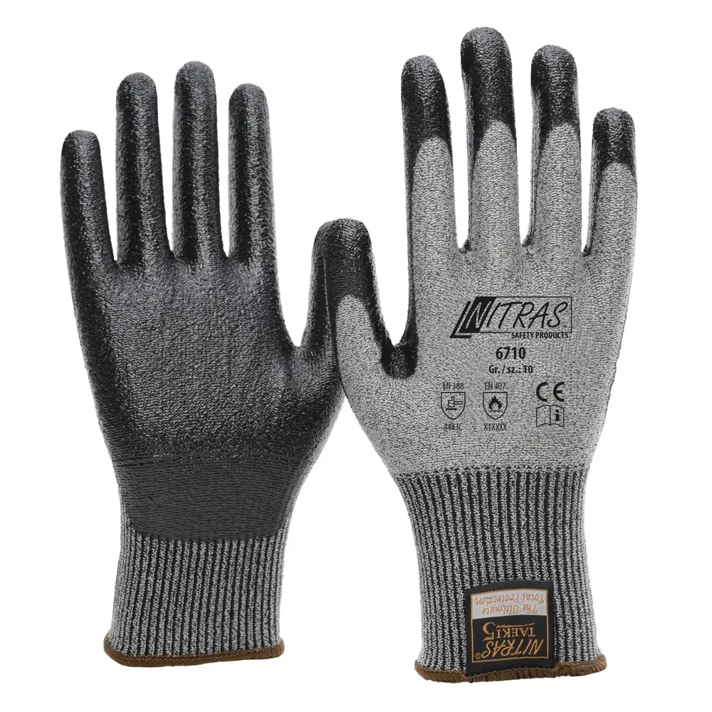 NITRAS Schnittschutzhandschuh Taeki5, Nitril-beschichtet, Größe 8L Produktbild img1 L