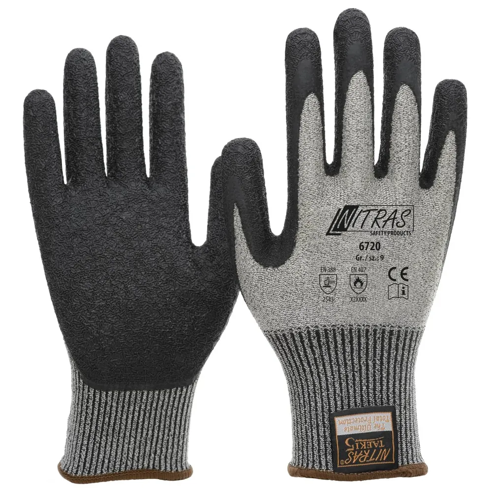 NITRAS Schnittschutzhandschuh Taeki5, Latex-beschichtet Produktbild img1 L