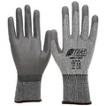 NITRAS Schnittschutzhandschuh CUT5 6605, Kat. II, grau/grau, Größe XL Produktbild