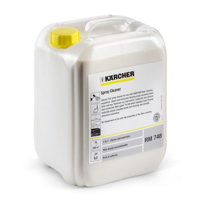 Produktbild von Kärcher - FloorPro Sprühem. RM 748, Kanister, 10 l, Hartboden