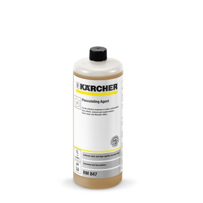 Produktbild von Kärcher - WaterPro Flockungsmittel RM 847, 1 l, Flasche, Fahrzeugreinigung