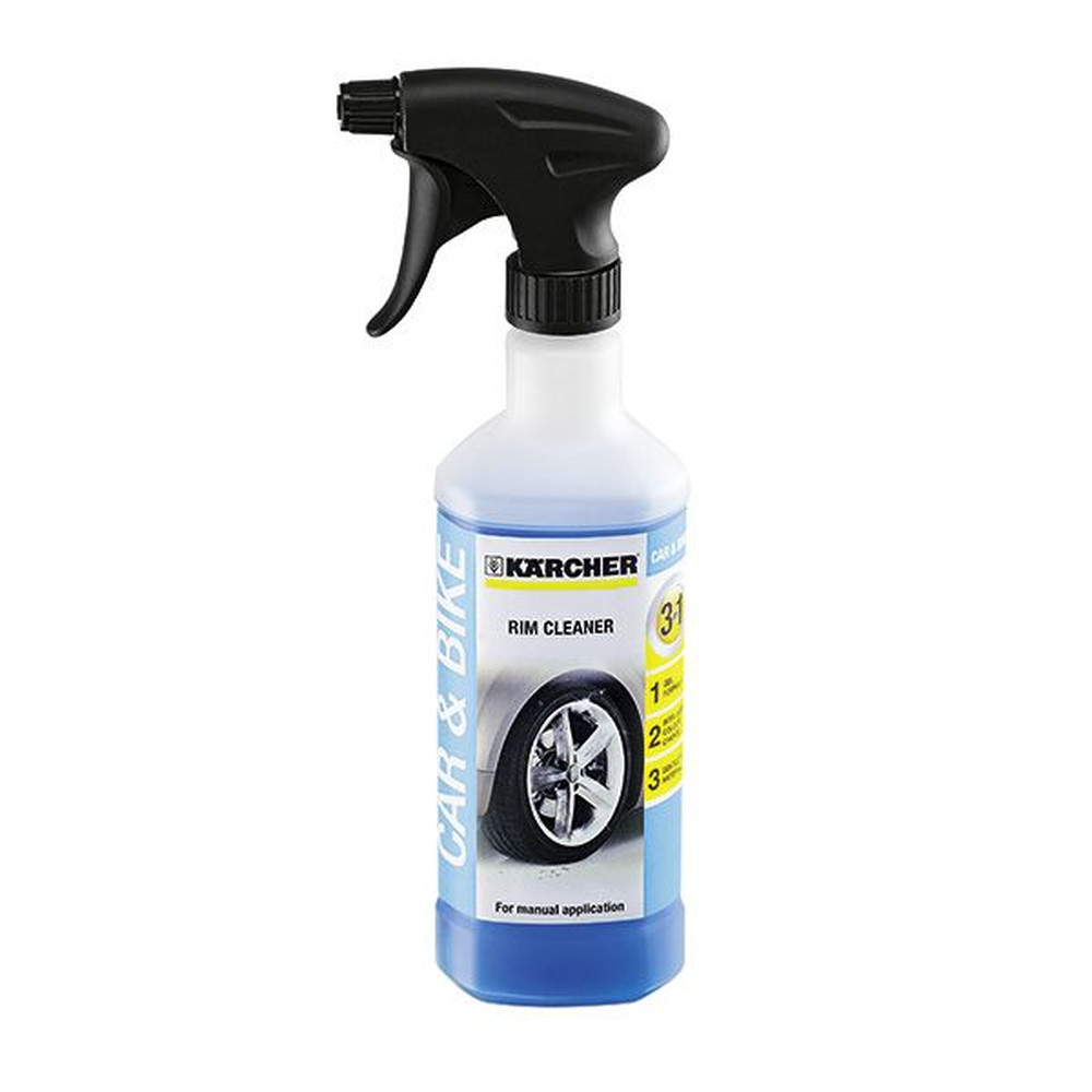 Kärcher Felgenreiniger 3-in-1, 500 ml, Flasche mit Sprühkopf, Fahrzeugreinigung Produktbild img1 L