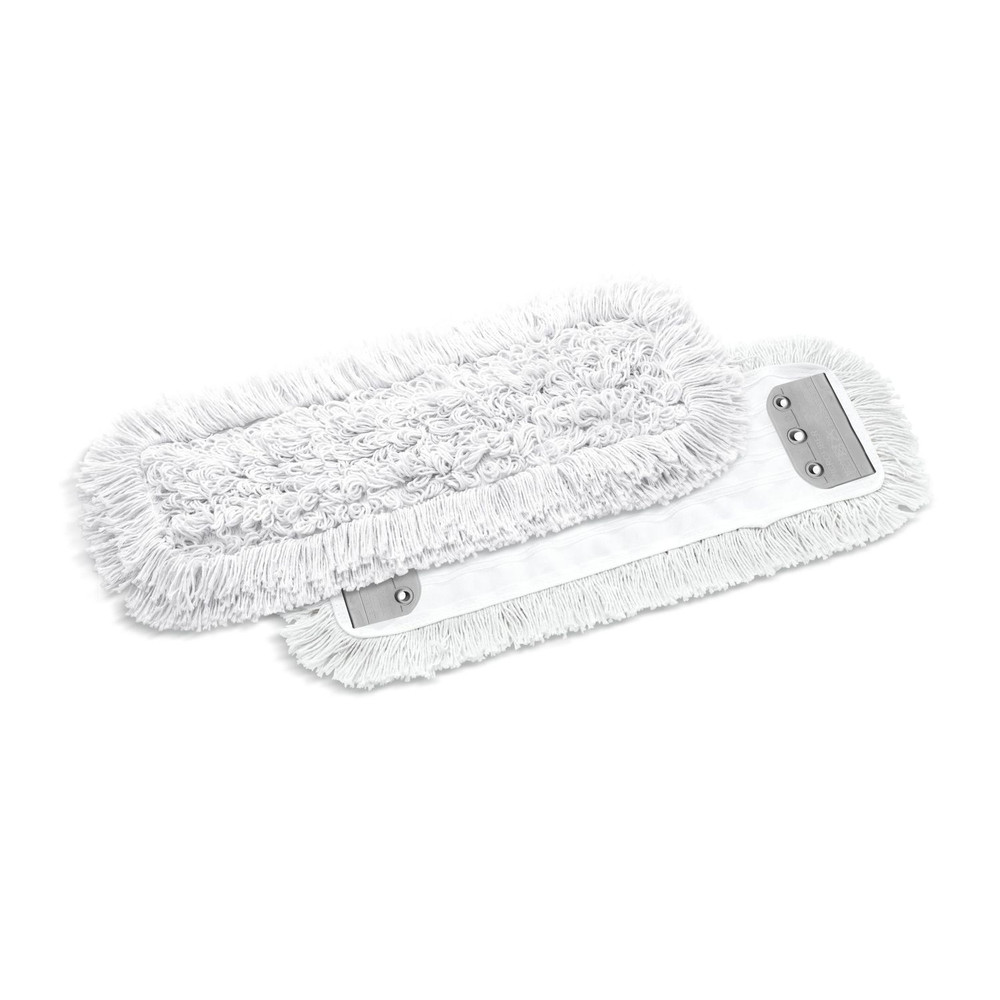 Kärcher Mopp Baumwolle mit Taschen 40 x 12cm, weiß, 25 Stück Produktbild img1 L