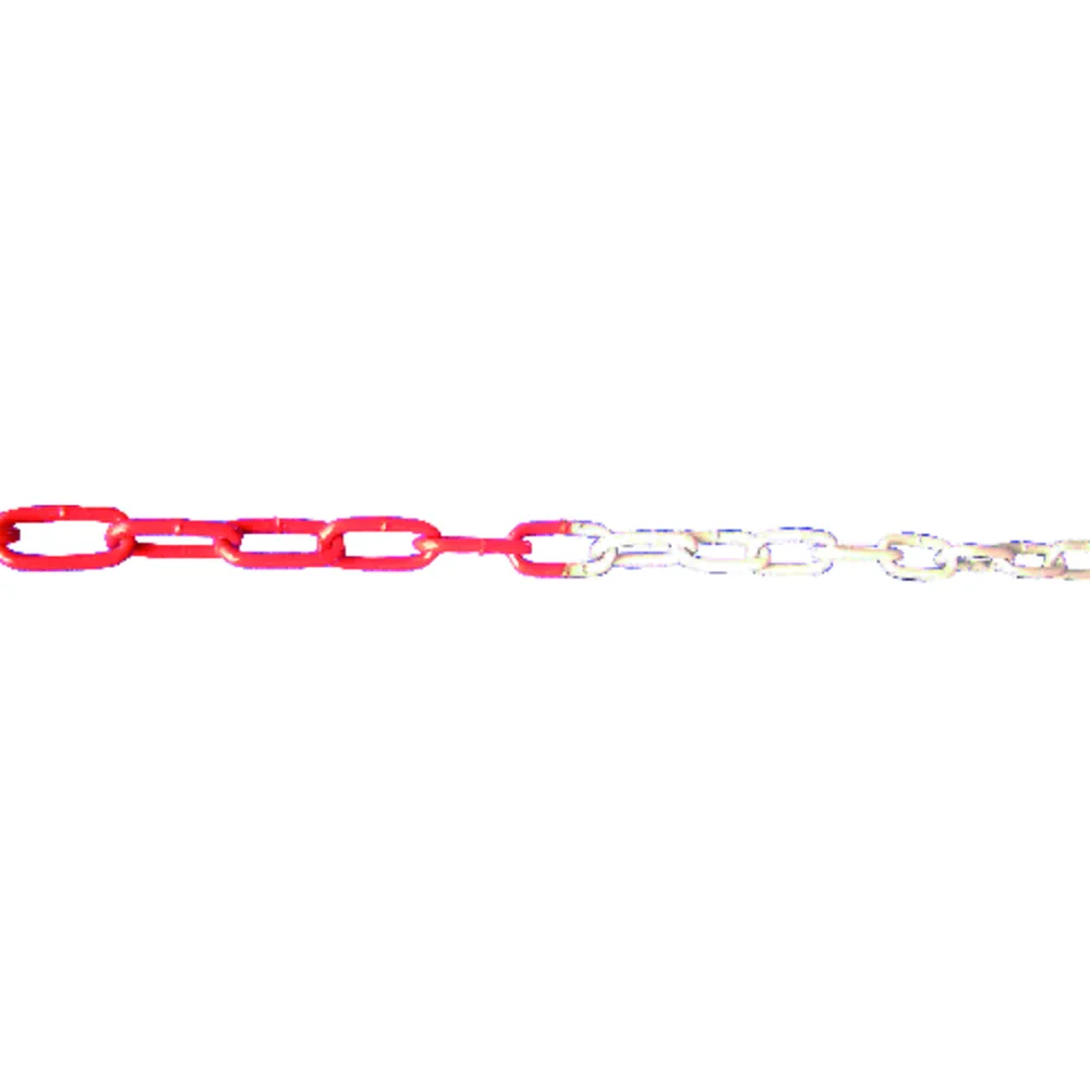 Schake Absperrkette rot/weiß, Kunststoff 6mm, VE 25m Produktbild img1 L