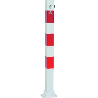 Produktbild von Schake - Absperrpfosten ortsfest einbetonierbar R/W 2 Ösen ø60 x 1300mm