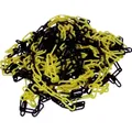 Schake Absperrkette Kunststoff 6mm, gelb/schwarz Produktbild