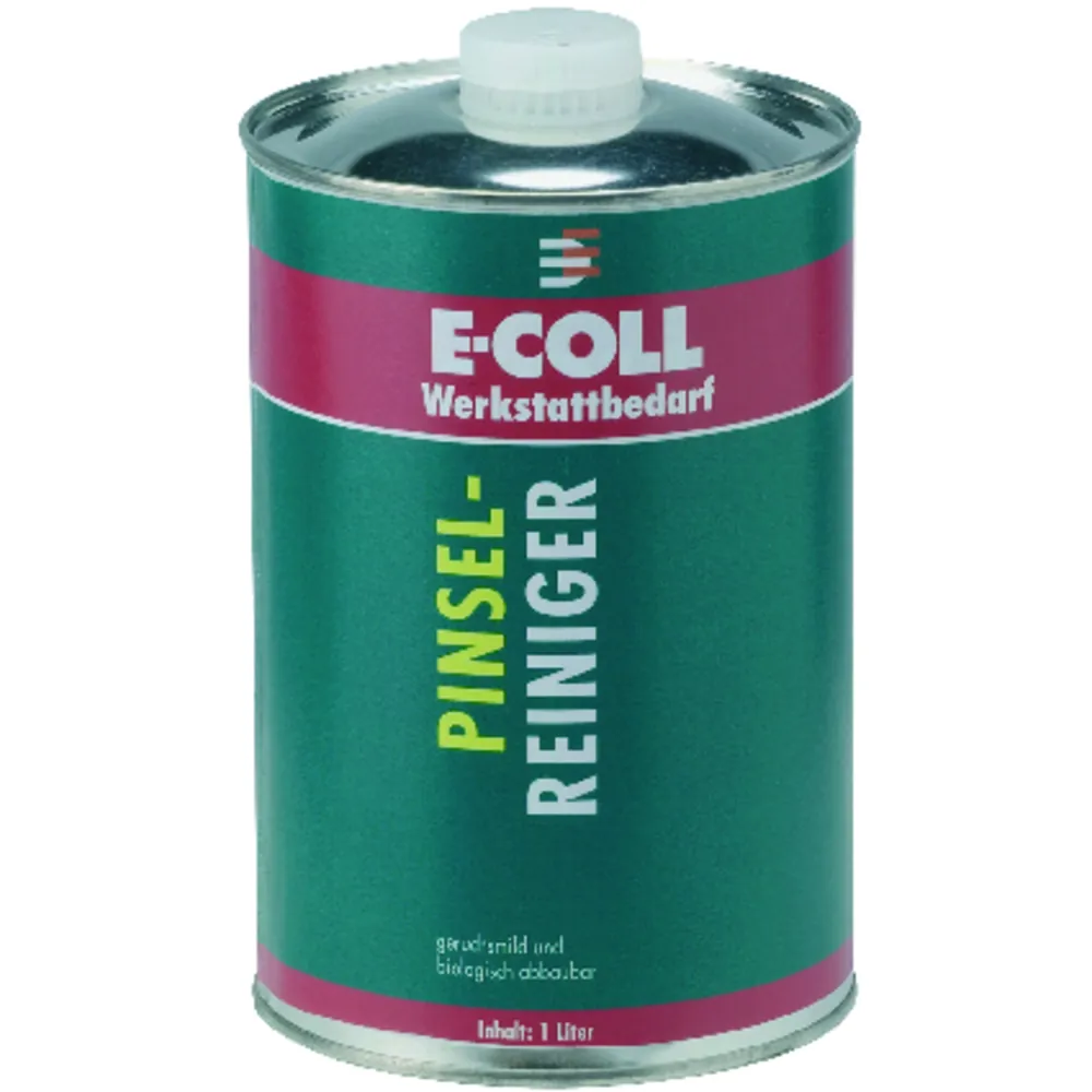 E-COLL Pinselreiniger silikonfrei, geruchsmildes Reinigungsmittel 1L Dose Produktbild img2 L