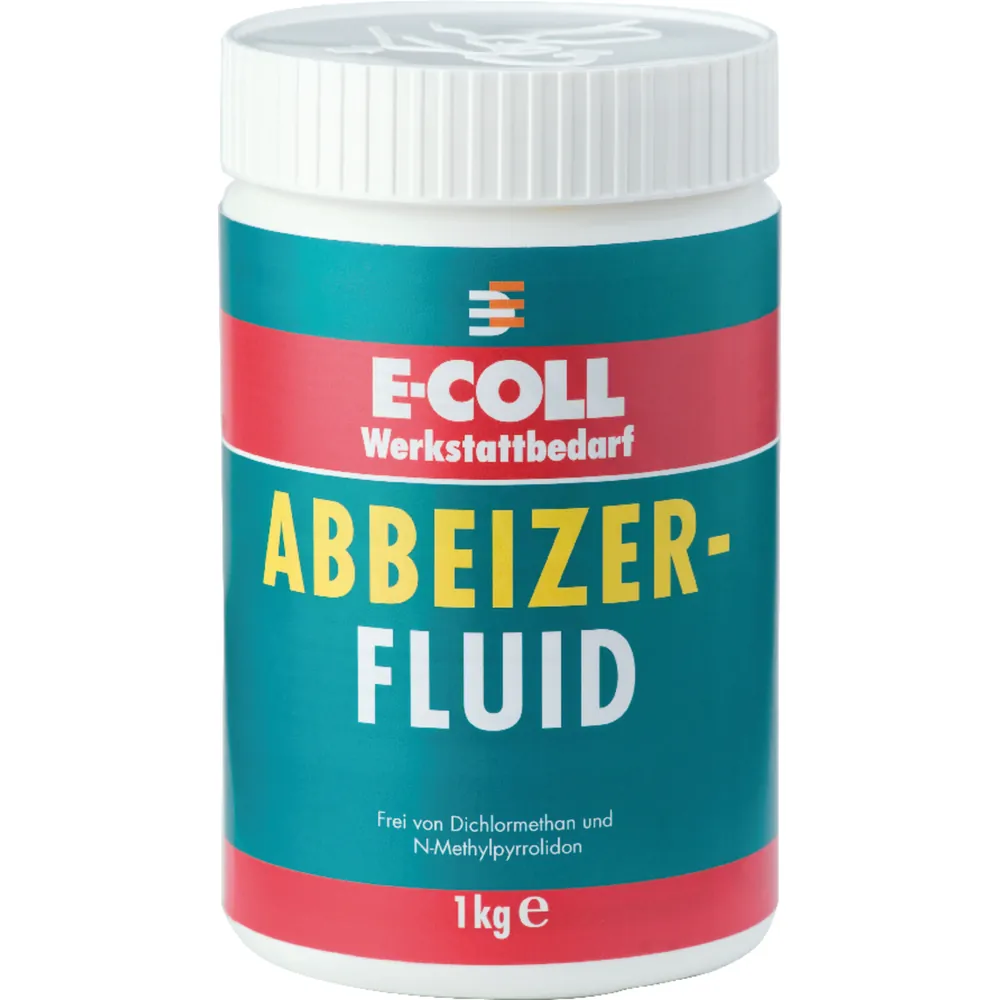 E-COLL Abbeizer-Fluid lösemittelhaltig silikonfrei universell einsetzbar 1kg Dose Produktbild img2 L