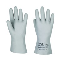 Produktbild von KCL - Chemikalienschutzhandschuh Tricopren® Iso 788, Kat. III, grau, Größe 10