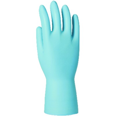 Produktbild von KCL - Chemikalienschutzhandschuh Dermatril® P 743, Kat. III, blau, Größe 6