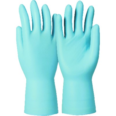 Produktbild von KCL - Chemikalienschutzhandschuh Dermatril® P 743, Kat. III, blau, Größe 6