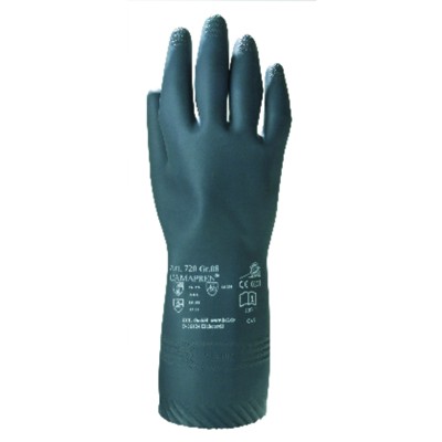 Produktbild von KCL - Chemikalienschutzhandschuh Camapren® 720, Kat. III, schwarz, Größe 9