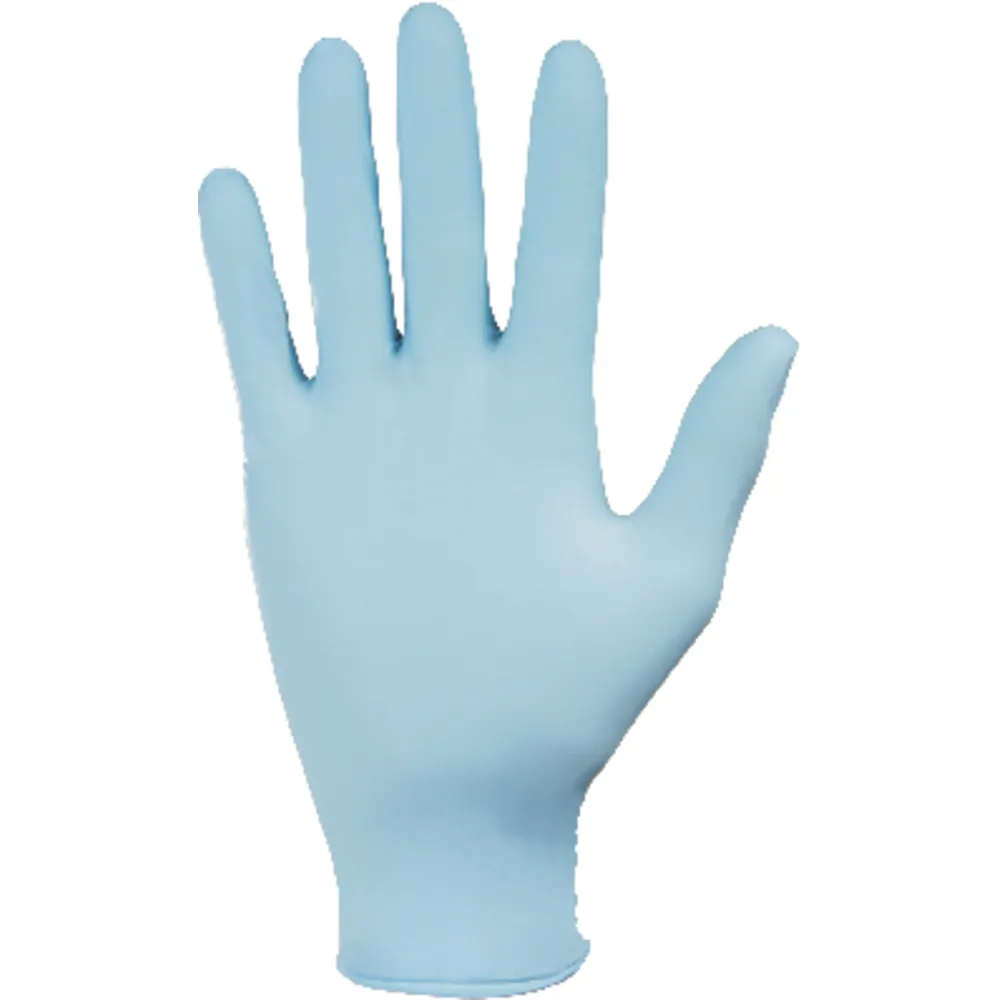 KCL Chemikalienschutzhandschuh Dermatril® 740, Kat. III, blau, Größe 10, 100 Stück Produktbild img3 L