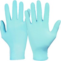 Produktbild von KCL - Chemikalienschutzhandschuh Dermatril® 740, Kat. III, blau, Größe 7, 100 S