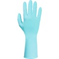 Produktbild von KCL - Chemikalienschutzhandschuh Dermatril® L 741, Kat. III, blau, Größe 7