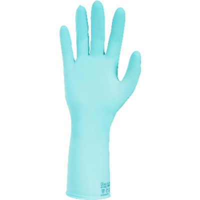 Produktbild von KCL - Chemikalienschutzhandschuh Dermatril® L 741, Kat. III, blau, Größe 7