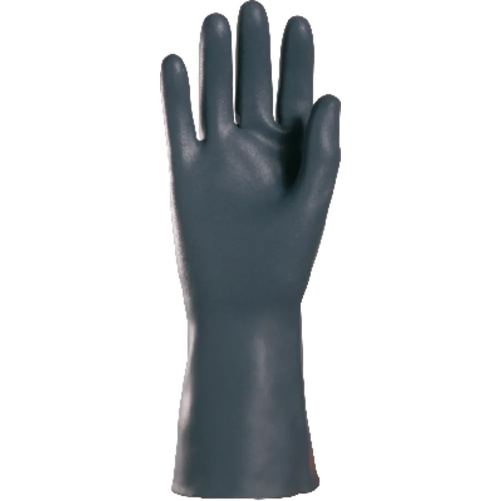 KCL Chemikalienschutzhandschuh NitoPren® 717, Kat. III, dunkelgrau, Größe 10 Produktbild img3 L