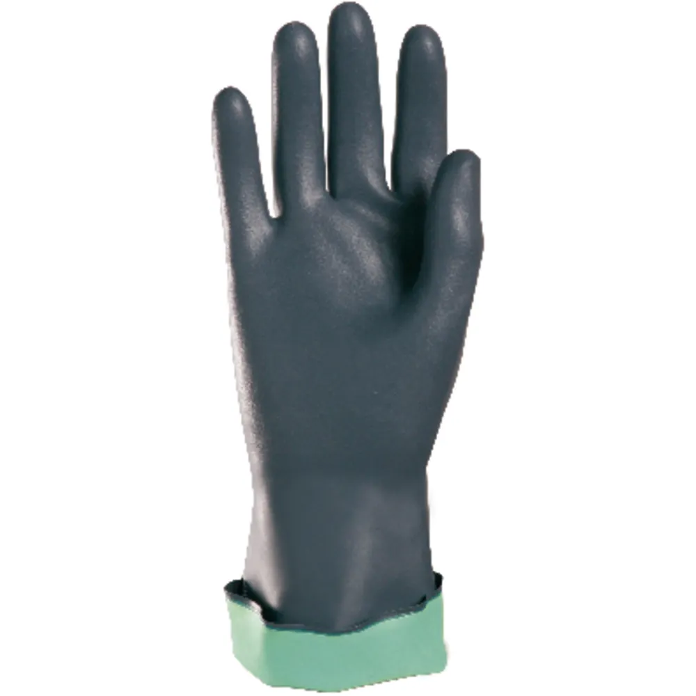 KCL Chemikalienschutzhandschuh NitoPren® 717, Kat. III, dunkelgrau, Größe 10 Produktbild img4 L