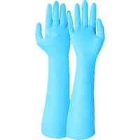 Produktbild von KCL - Chemikalienschutzhandschuh SivoChem® 759, Kat. III, blau, Größe 8