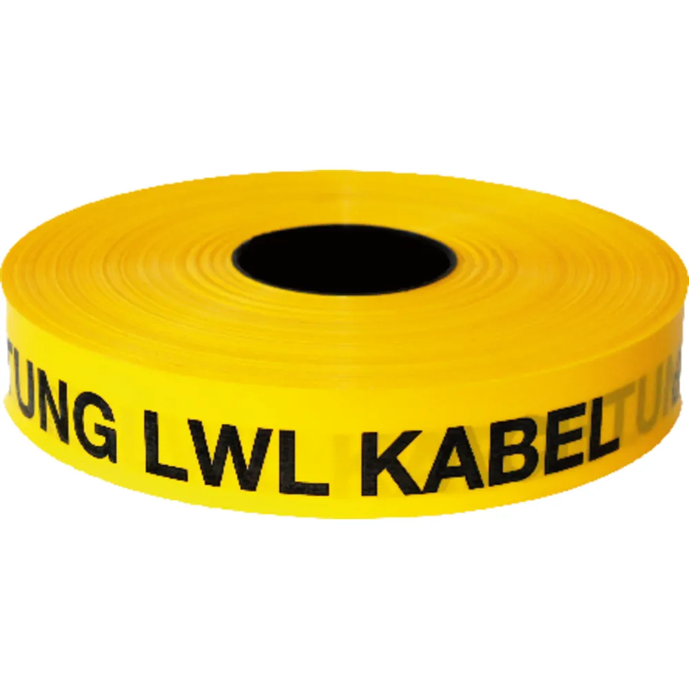 Kelmaplast Trassenwarnband mit Aufschrift Produktbild img1 L