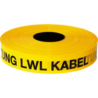 Kelmaplast Trassenwarnband mit Aufschrift Produktbild