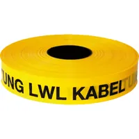 Kelmaplast Trassenwarnband mit Aufschrift Produktbild