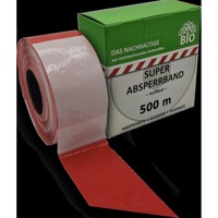 Produktbild von Kelmaplast - Absperrband 500 m-Rolle rot/weiß geblockt Das Nachhaltige aus nach