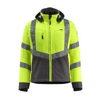 Produktbild von MASCOT® - Warnschutz-Softshelljacke Blackpool 15502-246, warngelb/anthrazit, Gr