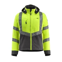 Produktbild von MASCOT® - Warnschutz-Softshelljacke Blackpool 15502-246, warngelb/anthrazit, Gr