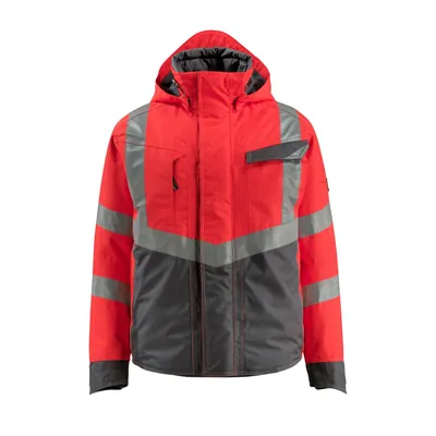 Produktbild von MASCOT® - Pilotjacke Hastings 15535-231-22218, hi-vis&nbsp;rot/dunkelanthrazit, Größ