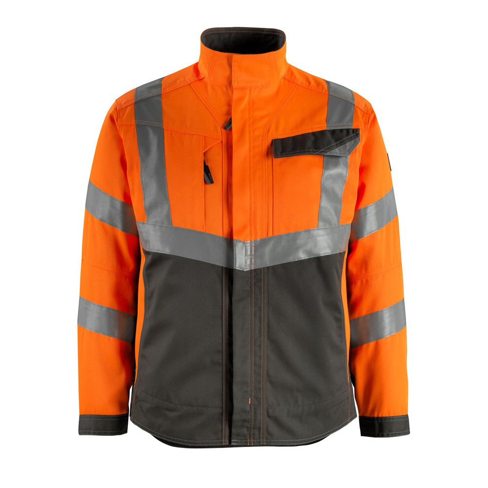 MASCOT® Warnschutzjacke Oxford 15509-860, warnorange/dunkelanthrazit, Größe L Produktbild img1 L