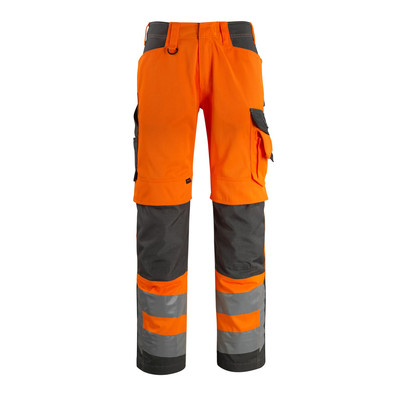 Produktbild von MASCOT® - Warnschutzhose Kendal 15579-860, warnorange/dunkelanthrazit, Größe C5