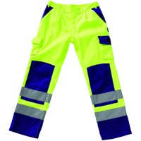 Produktbild von MASCOT® - Warnschutz-Bundhose Olinda 07179-470, warngelb/marineblau, Größe C56,