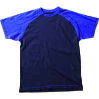 Produktbild von MASCOT® - T-Shirt Albano 50301-250, marineblau/kornblau, Größe 2XL