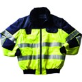 Produktbild von MASCOT® - Multifunktionsjacke Livigno, 80 % PES, 20 % CO, warngelb/blau, Größe