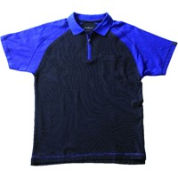 Produktbild von MASCOT® - Berufs-Poloshirt Bianco 50302-260, marineblau/kornblau, Größe XL