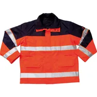 Produktbild von MASCOT® - Warnschutzjacke Savona 00930-880, warnorange/marineblau, Größe 2XL