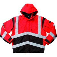 Produktbild von MASCOT® - Pilotjacke Camina, 100 % Polyester (PES), rot/grau, Größe S