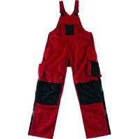 Produktbild von MASCOT® - Berufslatzhose Augsburg 12169-442, rot/schwarz, Größe C60, 82